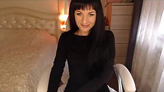 tamarra roman features hot little jessy in striptease and orgasm session