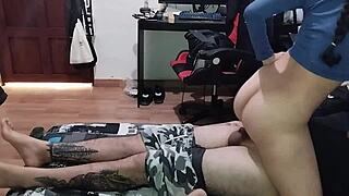 my faculty professor fucks so good it turns me on