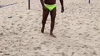 known black man from copacabana travels to ukraine to meet foreign women