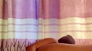 Whore fucks herself with dildo!