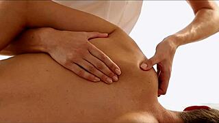 Suggestive Massage From My Step Brother's Attractive Wife Involving Dirty Talk And Taboo Elements