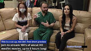 Dr. Tampa performs the procedure on Blaire Celeste.