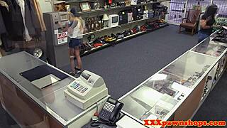 Young girl riding cock for cash