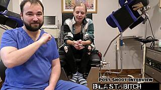 Ava siren sucks dick then her pussy gets blasted with cum.