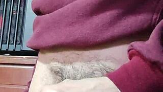 I delivered a big cumshot from my hard cock