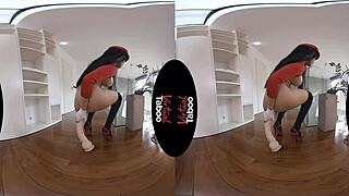 natasha is assfucked in virtual taboo. she reaches the highest level.