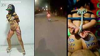 Exercising The Slut Samanta In Bondage