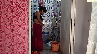 listen to hindi audio as devar suddenly fucks bhabhi after her shower in the bathroom, so intense 😘