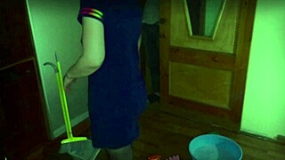 Mrs lazinski as a naive mature maid, ready for some fun.