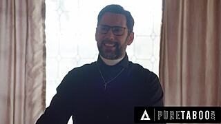 in pure taboo, i as horny virgin teen seduce pervert priest to fuck my ass