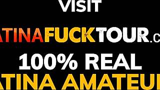 Latina fuck tour bubble butt babe possessive over her mans big cock