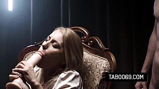 Blonde doctor Nikky Thorne dominated in hospital double penetration with patient