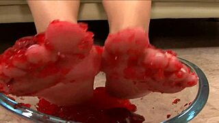 Mackenzee Pierce, Horny Barefoot Girl, Bent Over For Deep Anal Fingering