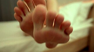 Exclamatory Raw Worship Of My Bare Feet In Joi Fetish Session, Brunette Babe!