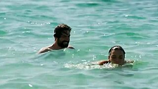 Regina blandón flashes nipple like town boyfriend 😏