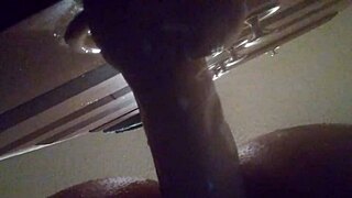 Alicia engages in intense pussy play with dildo and asian toys