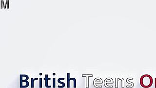 She gets railed behind her twins' back