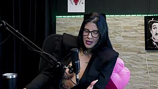 Safada stripper shows tits and pussy after swallowing cum - leticia braga in sheer red 😈