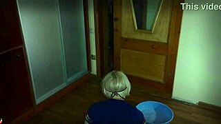 Mrs lazinski as a naive mature maid, ready for some fun.