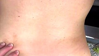 Big titty hooker gets fucked in public & swallows cum!