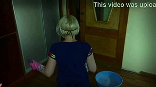 Mrs lazinski as a naive mature maid, ready for some fun.