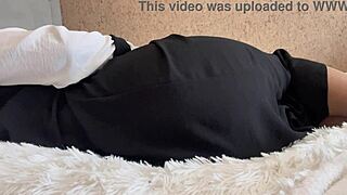 Arab teen without panties gets intense fucking