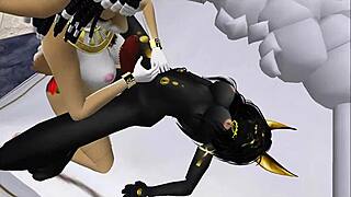 Lady Bastet Of Egypt Uses Her Servant Girl 😘