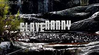 Ebony slave rose submits to dominatrix mistress april in intense bondage play