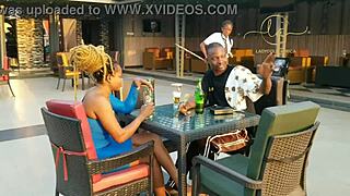 honryblack porn1 - ebony sex goddess meets naija pornstar for exclusive bar fun 😘