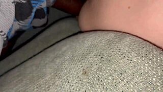 18 Year Old Blonde Gets Double Creampie