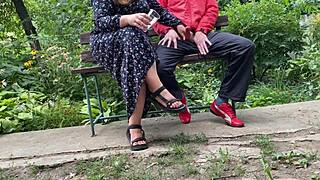 Mother-In-Law's Job To Make Me Cum With Detailed Handjob And Flashing