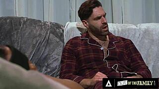 naughty teen caught by stepdad in intimate moment