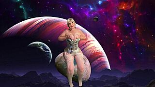 Granny Metallika Fingered & Fucked Cowgirl & Doggy To Cum