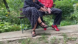 Mother-In-Law's Job To Make Me Cum With Detailed Handjob And Flashing