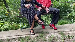 Mother-In-Law's Job To Make Me Cum With Detailed Handjob And Flashing