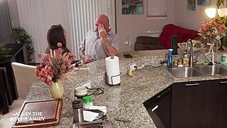 I, sex freak freya von doom, visit stepdad and new wife