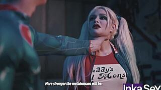 Superman Introduce El Bate De Harley Quinn Por El Ano Para Salvar El Mundo
