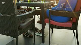 honryblack porn1 - ebony sex goddess meets naija pornstar for exclusive bar fun 😘