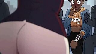 hey, check out this threesome happening right in the subway