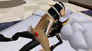 Lady Bastet Of Egypt Uses Her Servant Girl 😘