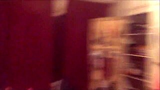 Sexy black and gold thong action