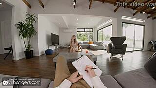 Vr Bangers Horny Nympho Anya Olsen Fucked on a Table at a Sexologist in Hd Porn