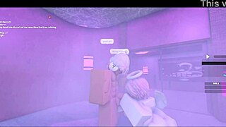 I relax in the sauna with a hot lady