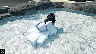 having passionate wet sex with my personal cumslut, including blowjob and footjob