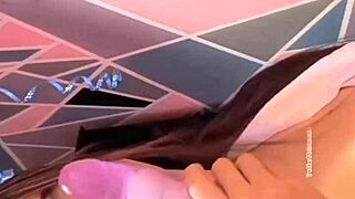 universitaria se roca con su dildo