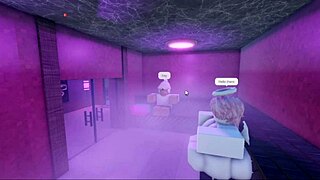 I relax in the sauna with a hot lady