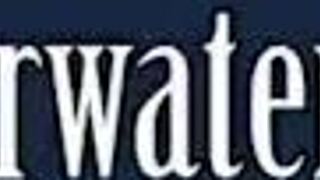 Shaved brunette with big tits underwater?