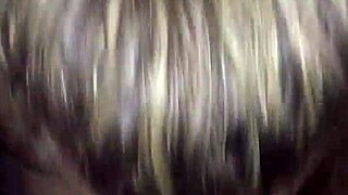 blonde bbw gives sloppy to bbc