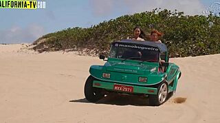 lesbians feeling free and adventurous naked in brazilian paradise spots