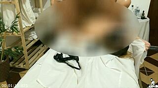 Mineira Big Breasted Woman Filmed Sucking Masseur In Emotional Passionate Encounter